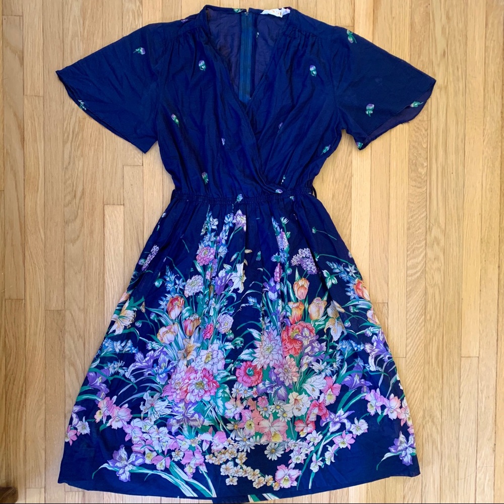 Vintage Floral Dress